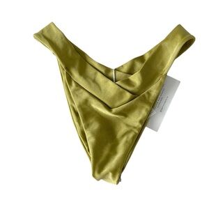 Janthee Leila Pistachio Green Bikini Bottoms S